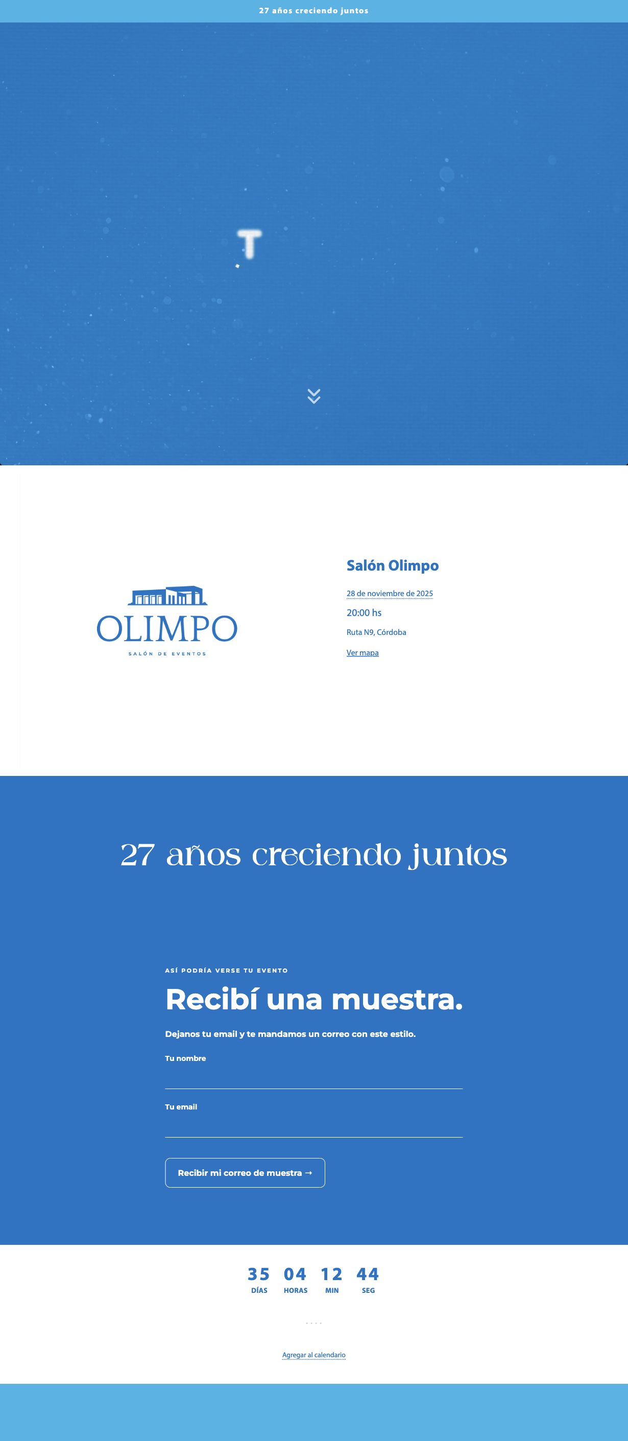 Preview de la invitación